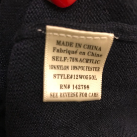 Adorable 'C'est la Vie' Navy Blue Sweater ❤️ - Picture 5 of 5